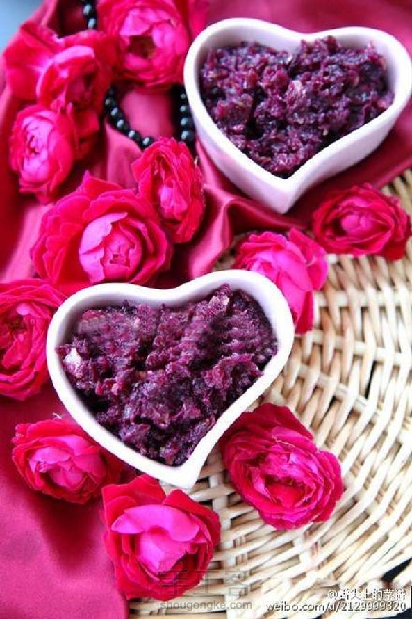 【玫瑰花酱做法！】