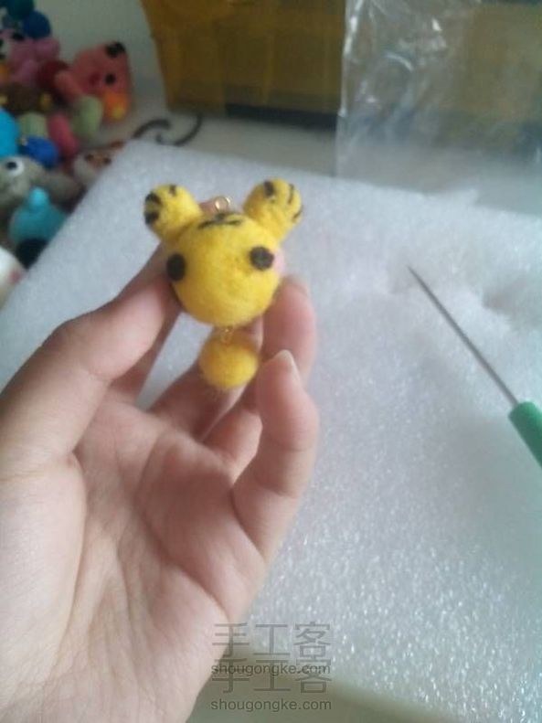 十二生肖——小萌虎,链子可以活动呦!