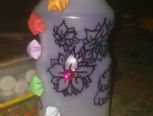 我的创意画花瓶