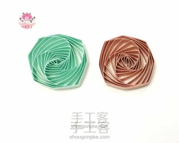 衍纸—八边形捏法