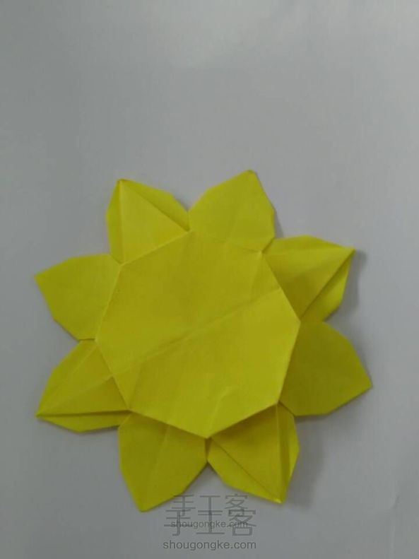 向日葵折纸教程