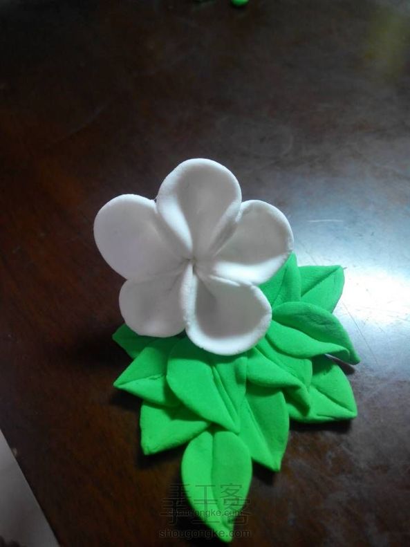 超轻粘土 一片绿