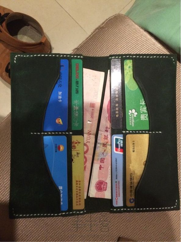 趁着浓厚的兴趣,再完成一个长夹…