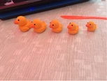门前大桥下游过一群鸭