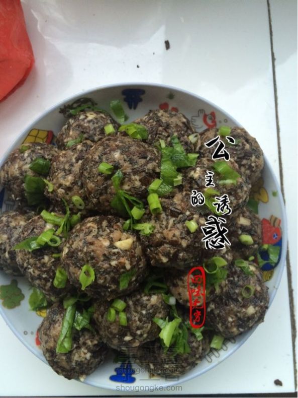 流口水的温州特色菜———梅干菜肉丸