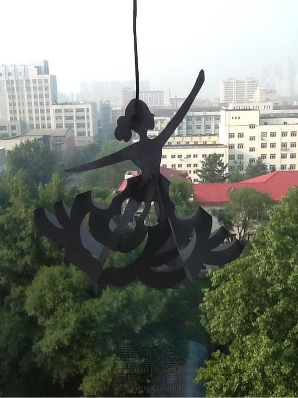 优美的舞姿(窗花另用)