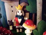 垂耳兔国王 家庭式木偶剧场角色制做啦👹✌️
