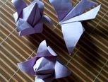 简易的折纸郁金香