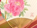 牡丹团扇