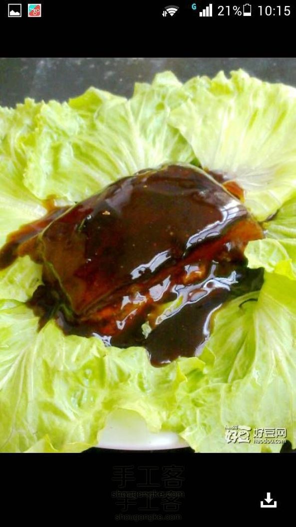 素菜荤吃之素东坡肉(转)