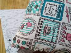 这是小薇自己制作的一个小枕套，喜欢的朋友点赞加收藏吧！一天的工作，让自己的小脑袋休息休息吧！