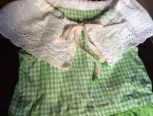 绿色儿童连衣裙
