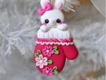 圣诞系列：小兔手套