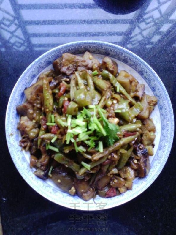 西红柿辣子豆角茄