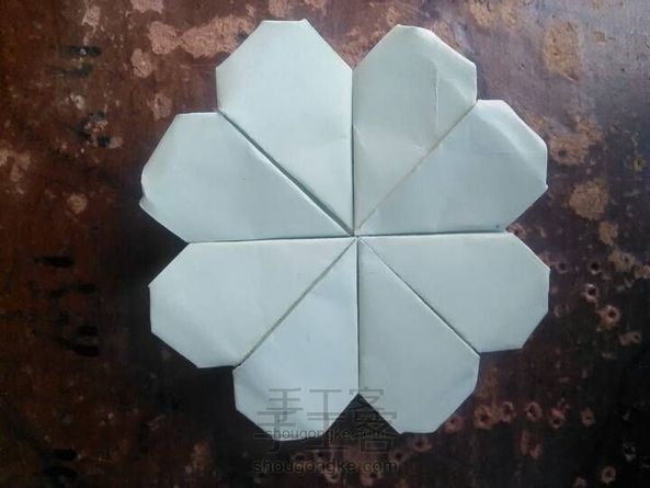 简易四叶草折法!