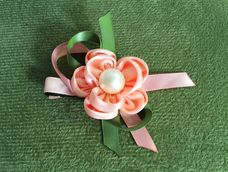 【成品可购】[公主手作] 田园风布花发卡【教程已发布】一款非常唯美的田园风发卡头花制作教程，甜美系的美女看过来吧！