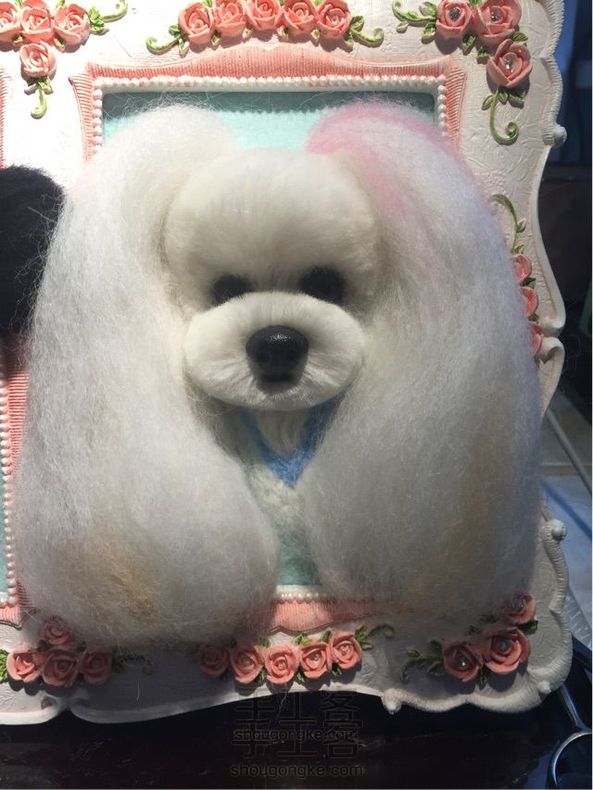 原创白泰迪头像