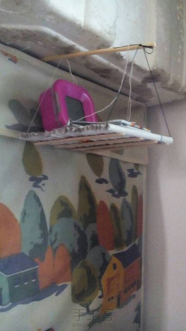 超简易小秋千,能放轻物品
