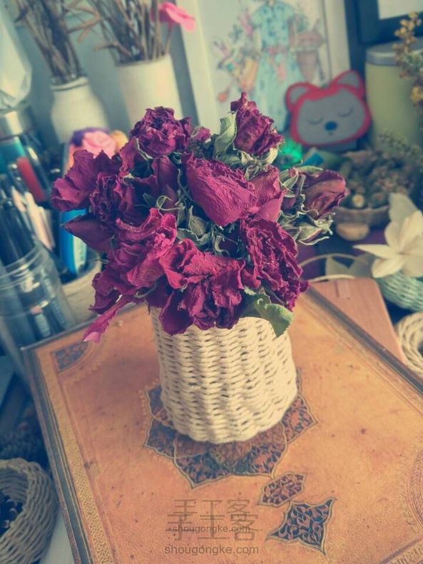 在这个花开的夏天,让我们把美丽留住(月季干花制作)
