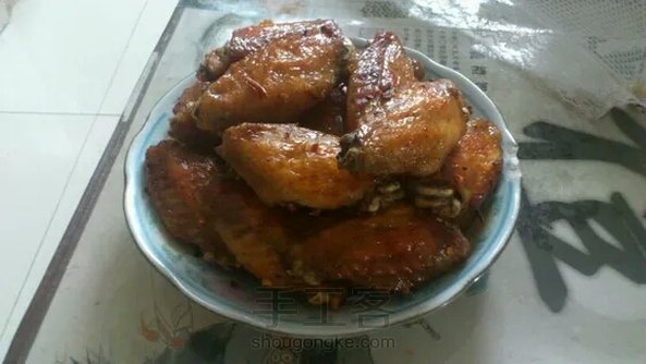 烤鸡翅(老爸的独家秘方哦)