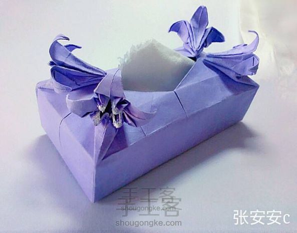 百合花—纸巾盒🍴