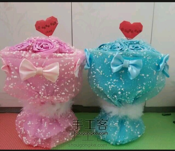 【材料包邮】迷你玫瑰花束