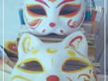 【水儿的杂货铺】：日风狐狸面具
