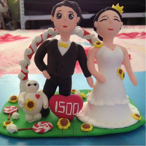 咱们结婚吧,超轻粘土玩偶