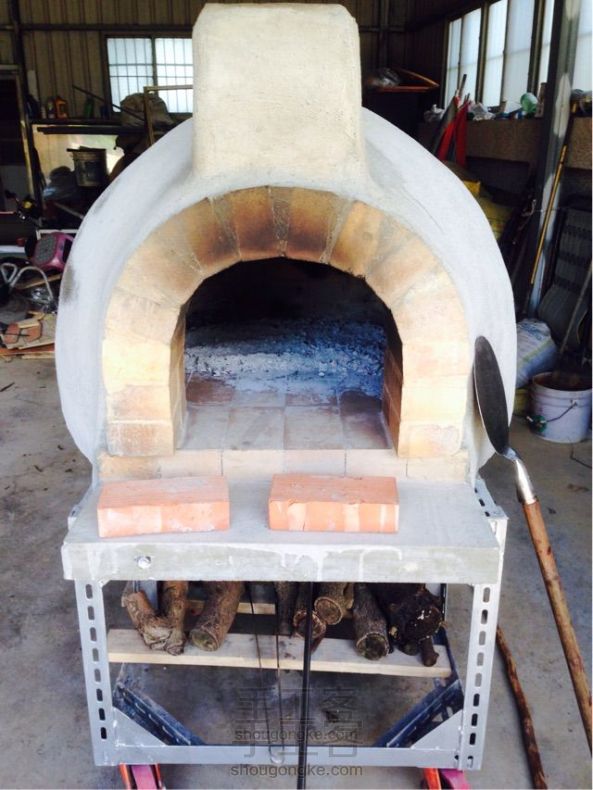 材燒，窯烤PIzza麵包窯製作
