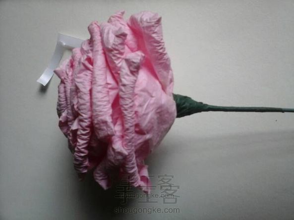 手揉纸 玫瑰花