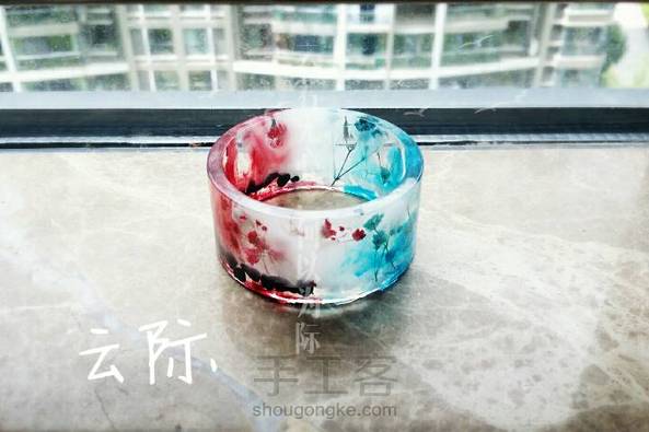 树脂滴胶_手镯 天鹅湖