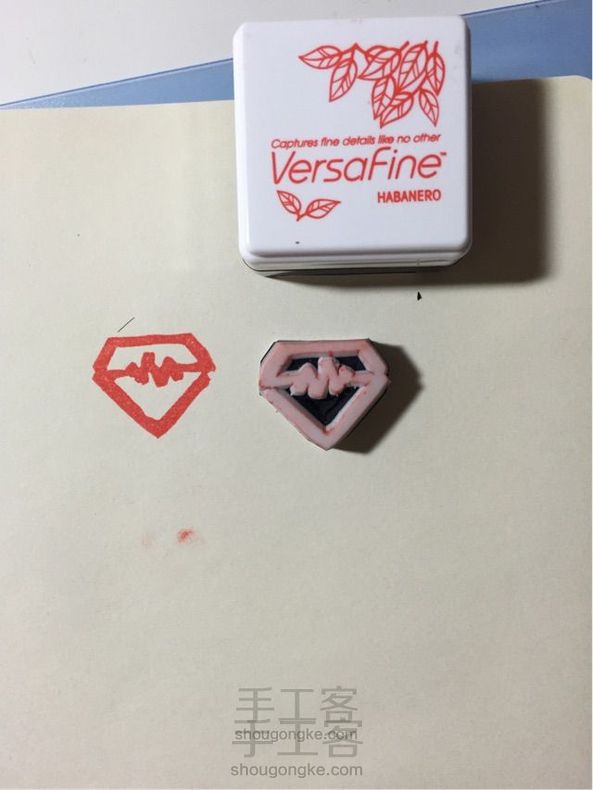 傻瓜教程-橡皮章废料用起来( ´ ▽ )ノ小标志雕刻