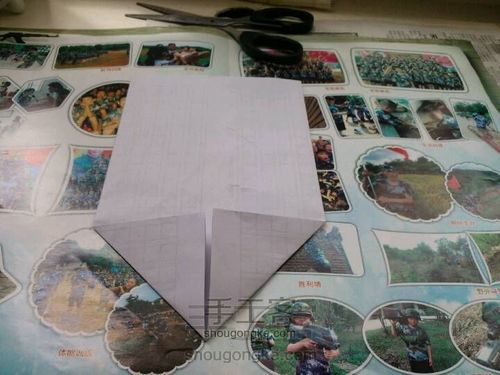 x.d静手作(一) 小纸袋 第3步