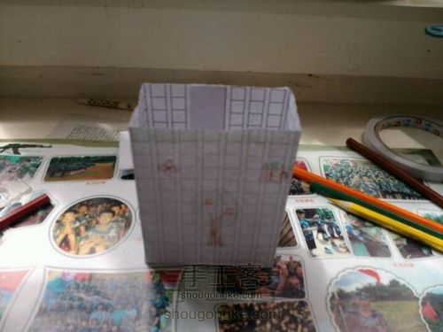 x.d静手作(一) 小纸袋 第14步