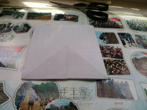 x.d静手作(一) 小纸袋 第6步