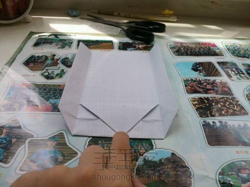 x.d静手作(一) 小纸袋 第9步