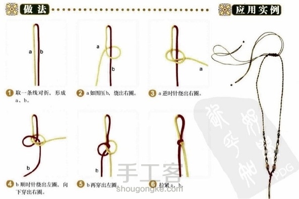 金刚结各种编法