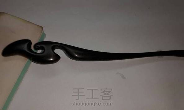 美腻的凤语簪(紫光檀木)付超详细教程