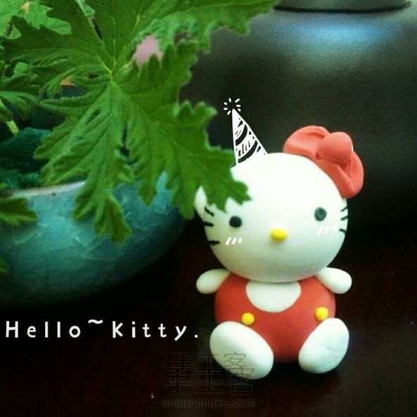 超轻粘土 hello kitty