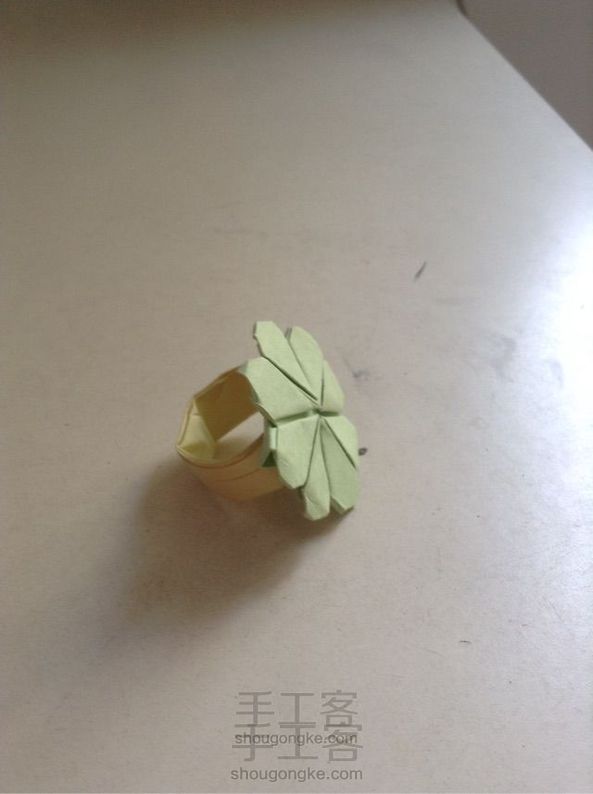 四叶草戒指~~!🍀