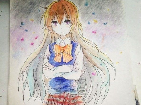 彩铅绘 绘里奈~