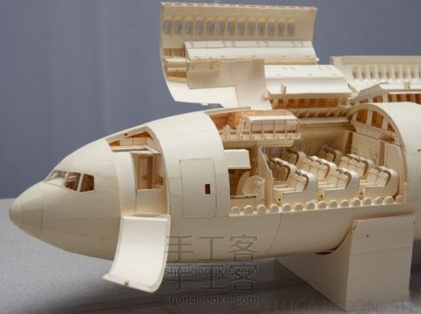 6年时间，Maker手工打造超逼真波音777飞机模型【转译】
