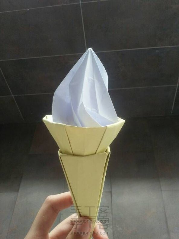 冰淇淋🍦折纸教程!