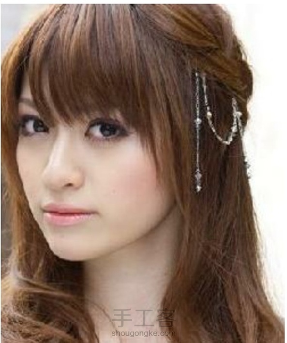 男票眼前一亮的编发。转载