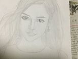 Angelababy铅笔素描