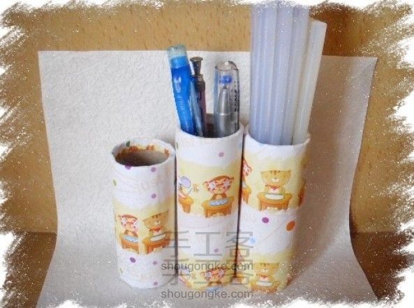 【舒茼花饰】卷纸芯筒什么的不要扔 都有用