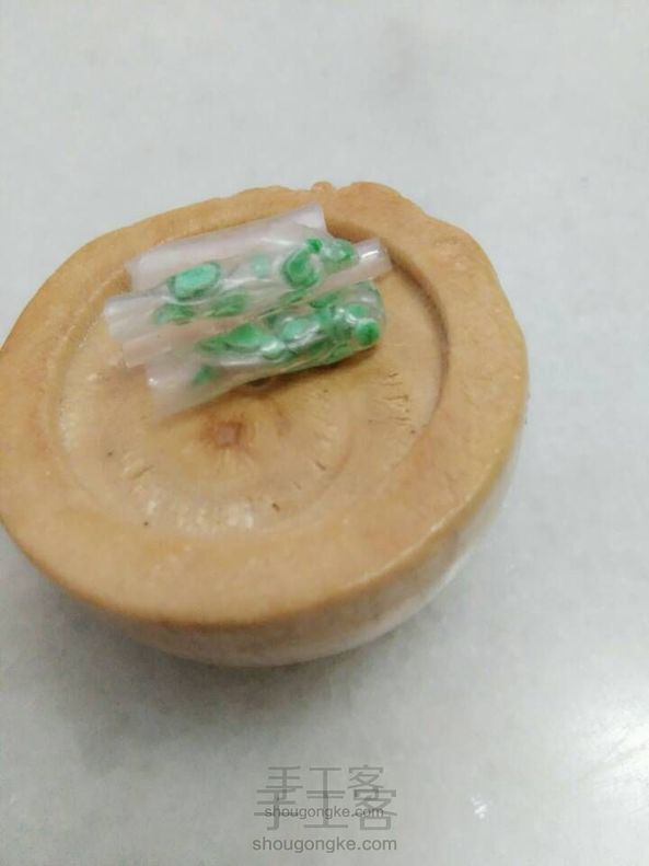 水晶凉皮~粘土食玩