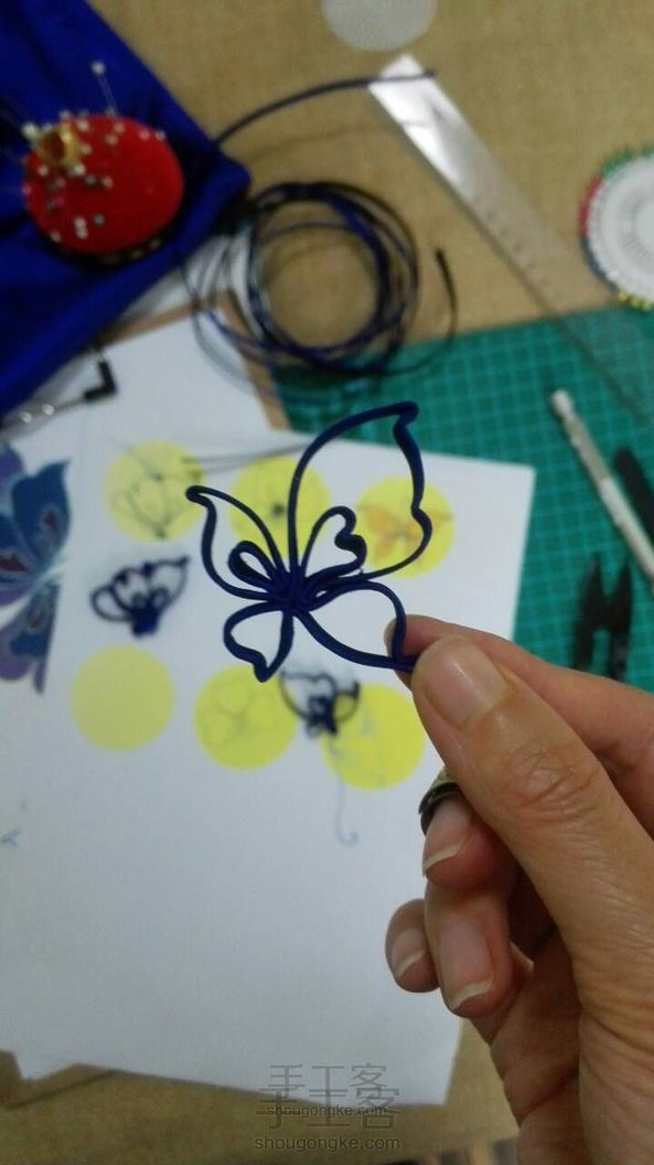 传统手工艺盘扣