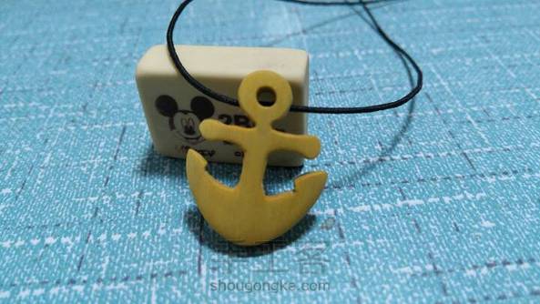 船锚挂件制作教程(枣木)