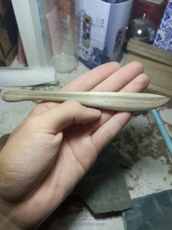 木制裁纸刀——新手、工具不全者皆可做!简单易学哦!!!!!!